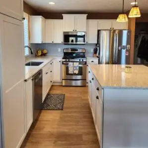 cabinet refacing after